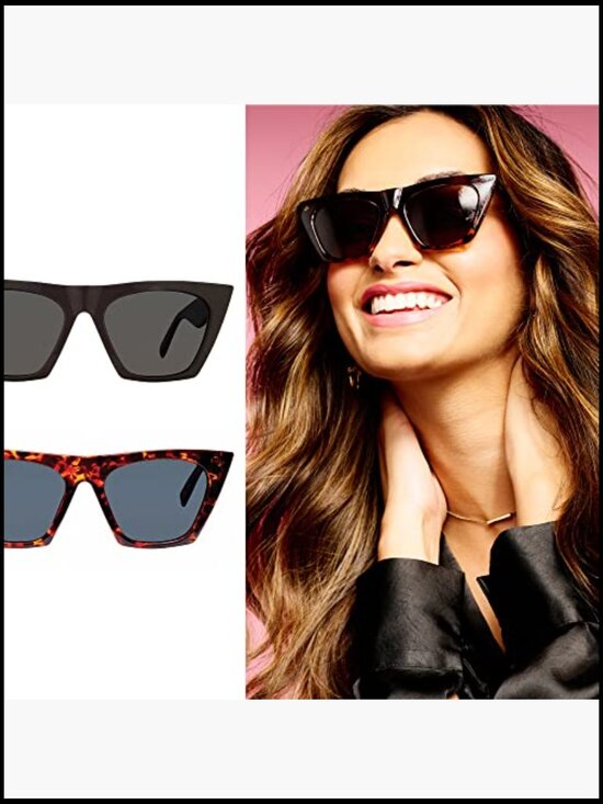 Handcrafted Polarized Cat Eye Sunglasses with UV Protection main image 4